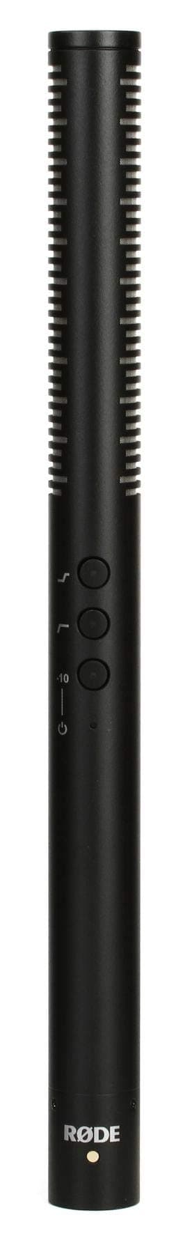 NTG4+ Versatile Dual-powered Supercardioid Condenser Shotgun Microphone with Switchable High-frequency Boost, High-pass Filter and Pad for Location Recording, Foley and Voice Overs