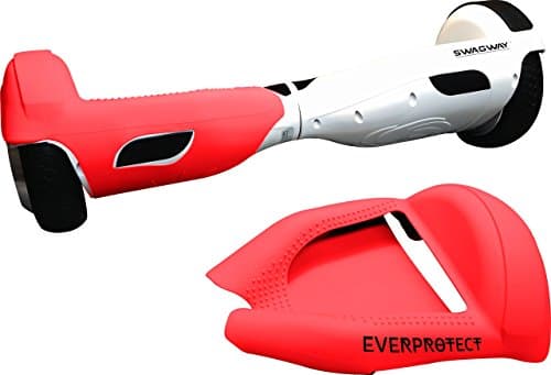 EverProtect Rose Red Silicone Cover for 6.5'' SmartBoard Hover Balance Board - Self Balance Electric Scooter