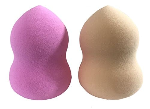 Essencell Cosmetic Pro Makeup Blender Sponges 2pc Pack - Easily Blend Liquid Foundation,Highlight and Contour-Flawless Sponge Applicator