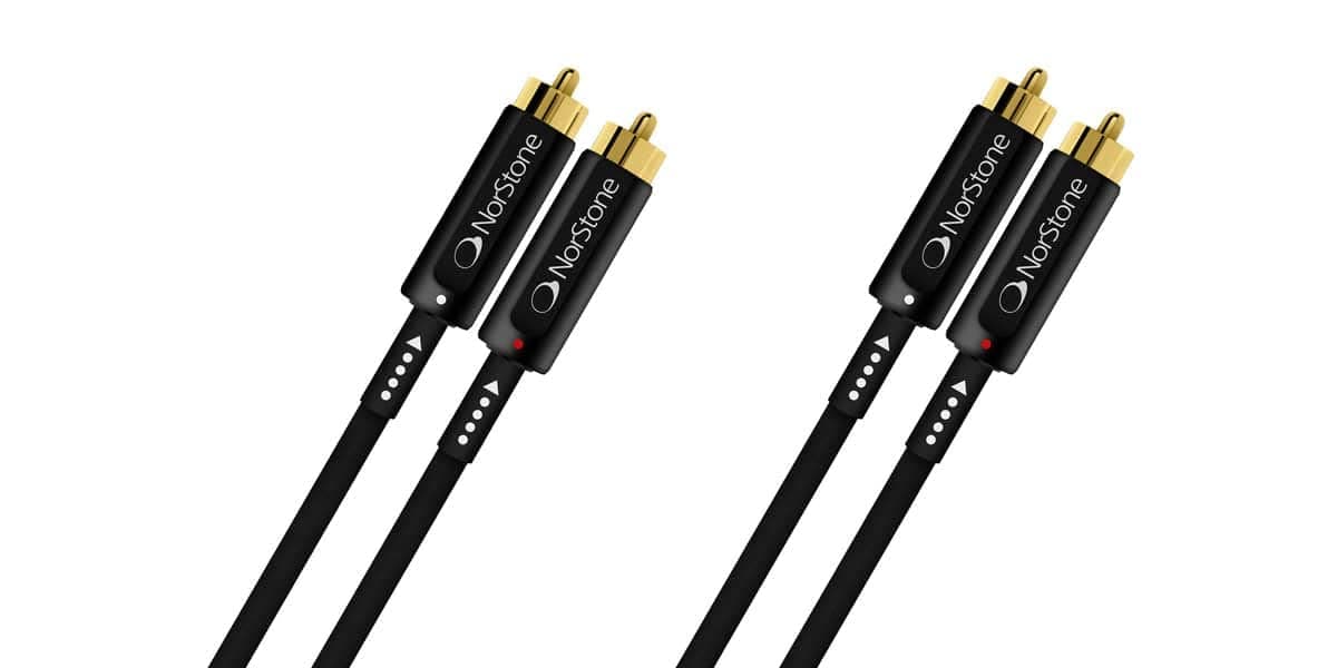 NORSTONE Arran RCA 150 Signal Cable, Black
