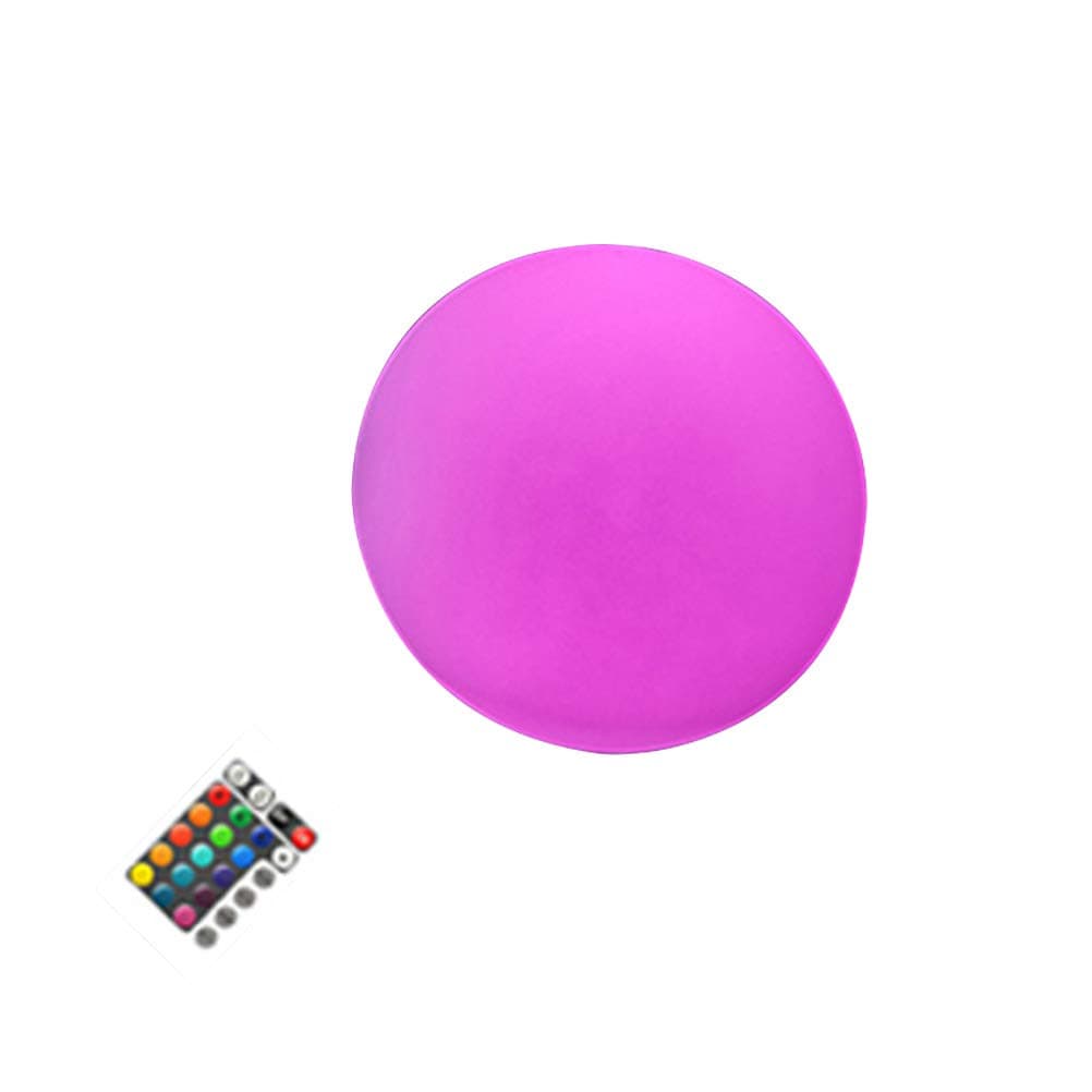 OSALADI Waterproof Color-Changing LED Ball Night Light Orb Globe Lamp 16 Colors Dimmable 4 Lighting Effects for Kids Night Light Party Outdoor Pool Garden Patio Ambient Decorative Lighting