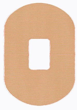 StayPut Adhesive Patch Beige - 1.5" x 1" Hole, 30 Pack