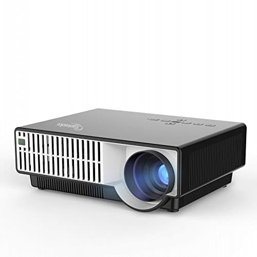 Taotaole 3000 Lumens Hd LCD LED Wireless Wifi Android 4.42 Bluetooth Smart Video Projectors Multimedia Home Projector with HDMI/USB/AV/VGA, 1280x800 Support 1080p