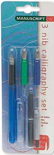 Manuscript Calligraphy, 3 Nib Set, MT195
