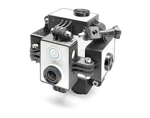 360 Degree Panorama Frame Rig Mount for 6x Xiaomi Yi Camera Virtual Reality VR