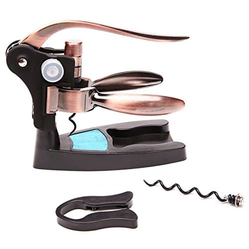 Centh Best Rabbit Wine Bottle Opener Corkscrew Set with Foil Cutter and Extra Screwpull, Unique Gift Idea for Women, Men, Her, Him, Anniversary, Birthday, Christmas, Couples