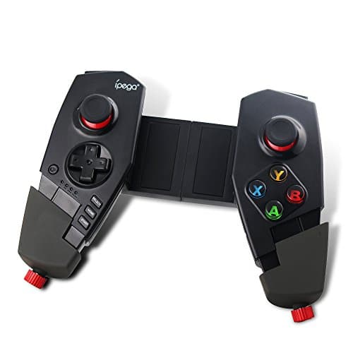 PG-9055 Red Spider Bluetooth 3.0 Gamepad Deformation grip Game Gaming Controller Wireless Telescopic Stand Joystick for IOS Iphone 6/6s Android Smartphone/Tablet Windows PC TV BOX