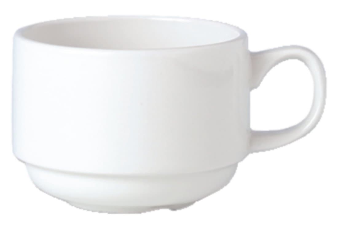 Steelite1101.0234 Simplicity White 3.5 Oz Stackable Slimline Cup