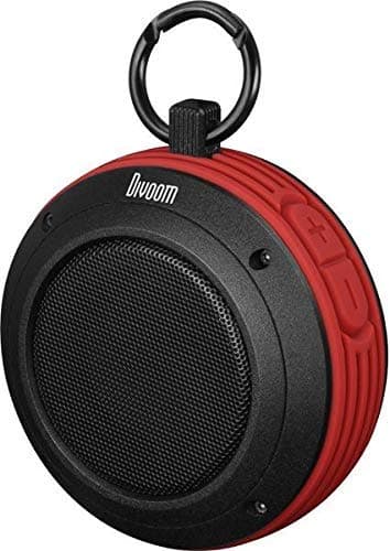 Divoom Voombox Travel Bluetooth Speaker, Red
