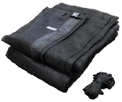 16' PREMIUM TRAMPOLINE REPLACEMENT NET FOR 4 ARCHES