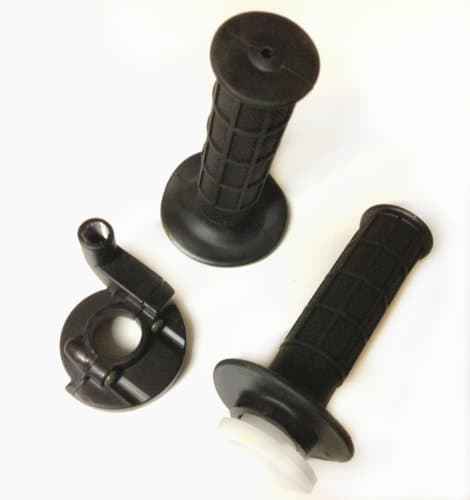 HAND GRIPS THROTTLE CLAMP MINI BAJA DOODLE BUG BLITZ RACER 97CC DB30 MINI BIKE