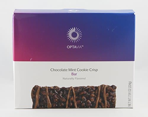 Optavia Chocolate Mint Cookie Crisp Bar - 7 Servings