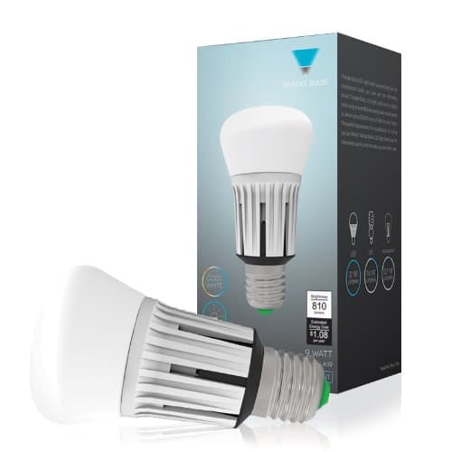 Triangle Bulbs T98009-9-Watt (60-Watt) A19, LED Light Bulb, High Performance, 810 Lumens, Cool White, Daylight White, Light Bulb, 6000K, 60W, Incandescent Bulb Replacement,