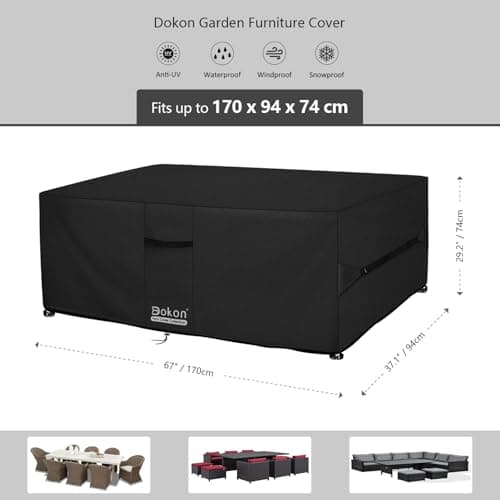 Dokon Rectangular Garden Furniture Cover