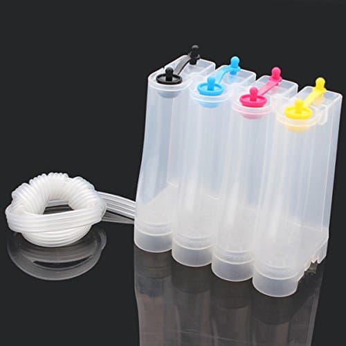 TutoyCISS Four Colors DIY Continuous Ink Supply System Empty Suite 80ML For HP Canon