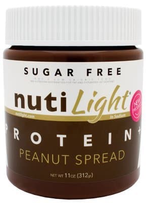Nutilight Sugar Free Protein Plus Peanut Spread and Dark Chocolate 11 Ounce (Pack of 1)