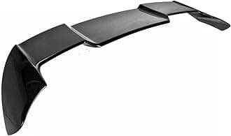 Car Rear Spoilers Tail Wing Spoiler For Toyota For Corolla Hatchback 2019 2020 2021 2022 ABS Car Rear Roof Wing Tail Spoiler (Color : Svart)