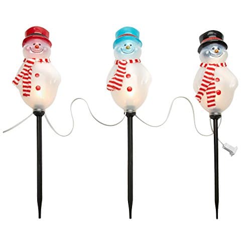 Snowman Pathway Markers, Set of 32 Pack