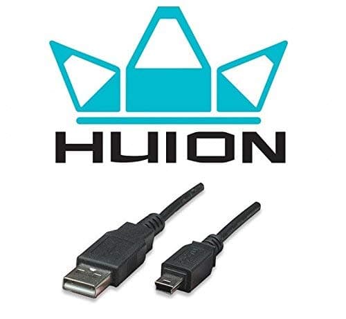 USB Data Cable for Huion H420, 420, H610 Pro Graphical Drawing Tablets