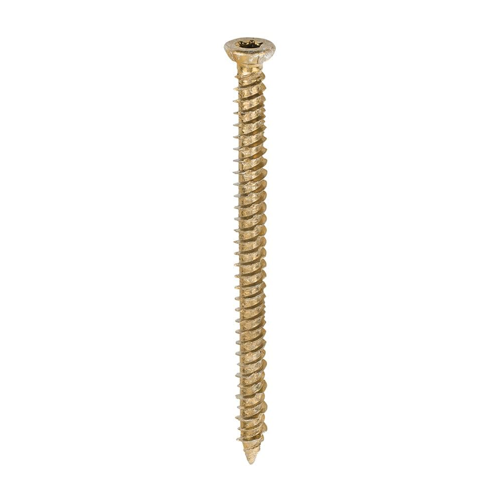TIMCO ZYP Multi-Fix Concrete Screw - 7.5 x 100 - Yellow - Box of 100