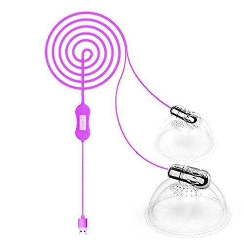 huijdew Electric Breast Massage Device Spin 10 Stimulator Rotation Pattern Women Nipple White