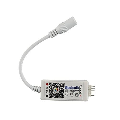 Led Mini RGBW BT Controller IR Remote DC12-24V 16A for LED RGBW Strip Smart Phone Control LED MagicBlue App16 Million Colors Music Timer DIY Mode