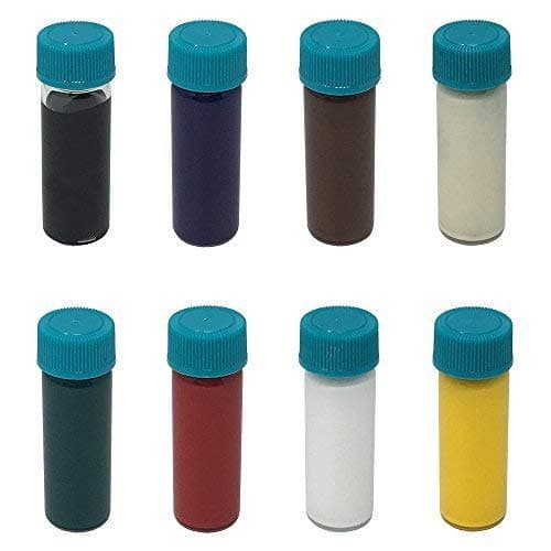 8PC Universal Color Kit - 1/12 Ounce Each - Epoxy, Acrylic & Polyester Color Pigment Set