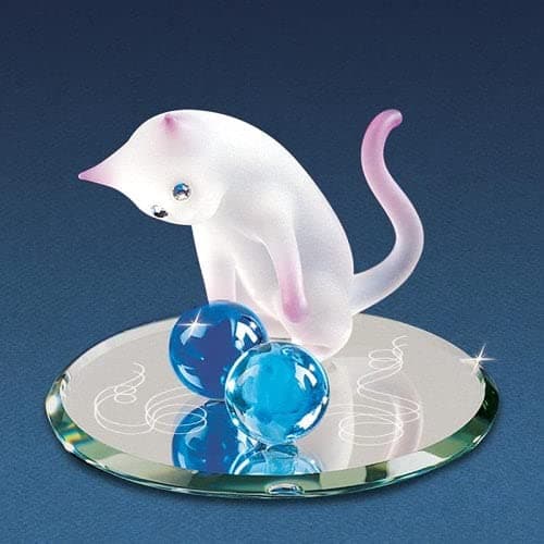 Curious Cat Figurine