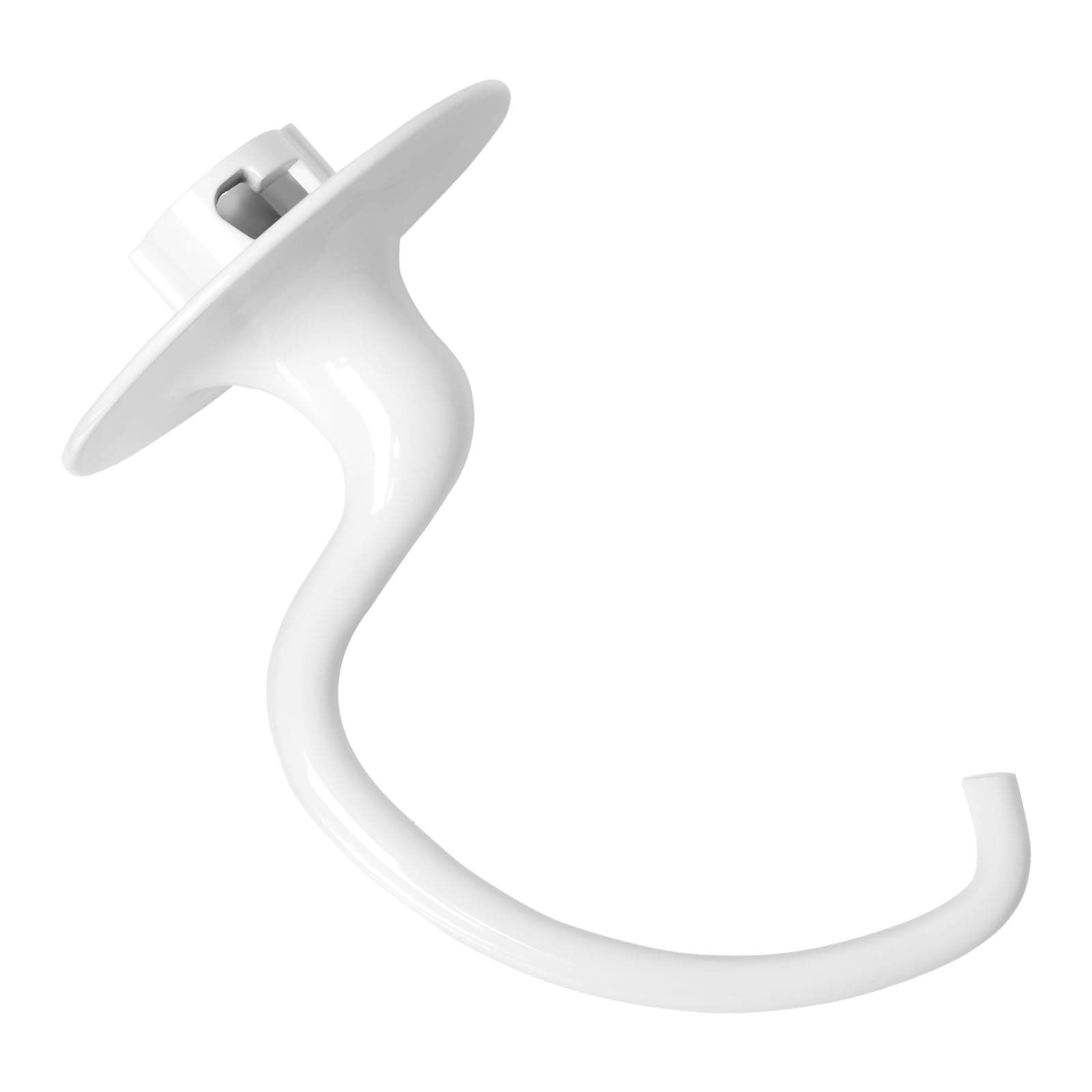 UP2WIN C Dough Hook K5ADH, Kitchen Mixer Dough Hook for 5-QT Bowl-Lift Stand Mixer Compatible with Kitchen Mixer Aid Model KSM50 KSM5-K5SS