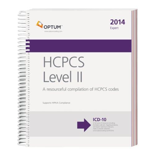 HCPCS Level II Expert 2014 Spiral 1st Edition