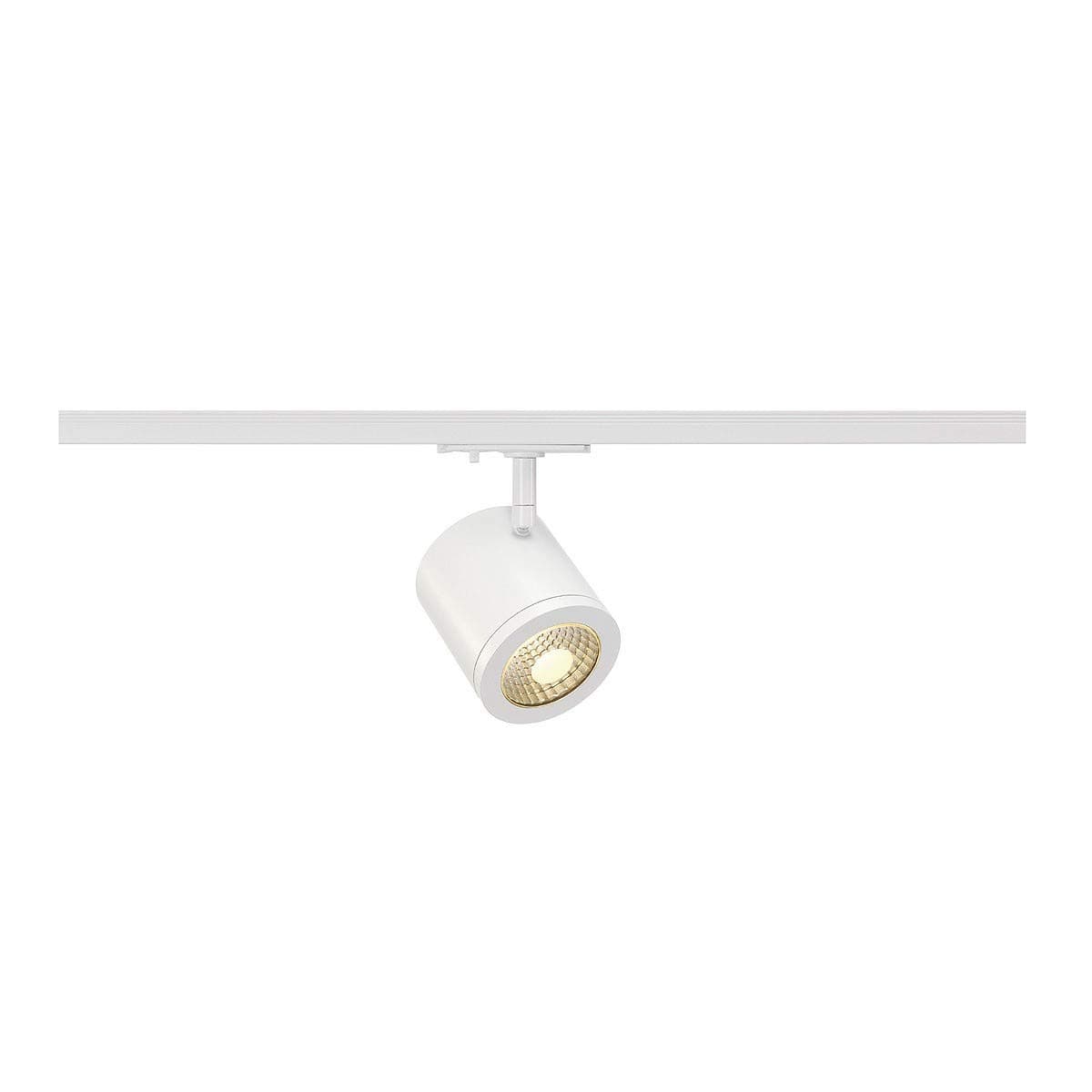 SLV1-Phase System spot Enola_C / Spotlight, LED spot, Ceiling Spotlight, Ceiling Light, Track System, Indoor Lighting / 3000K 11W 900lm White 55 Degrees