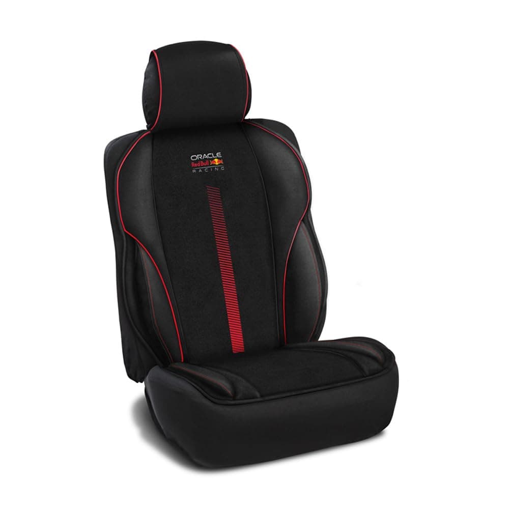 SEAT CUSHION BLACK/RED