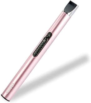 REIDEA Candle Lighter Arc Windproof Flameless USB Lighters Rechargeable with Safety Switch Buttom Electronic Lighter for Home Kitchen BBQ Camping Stove