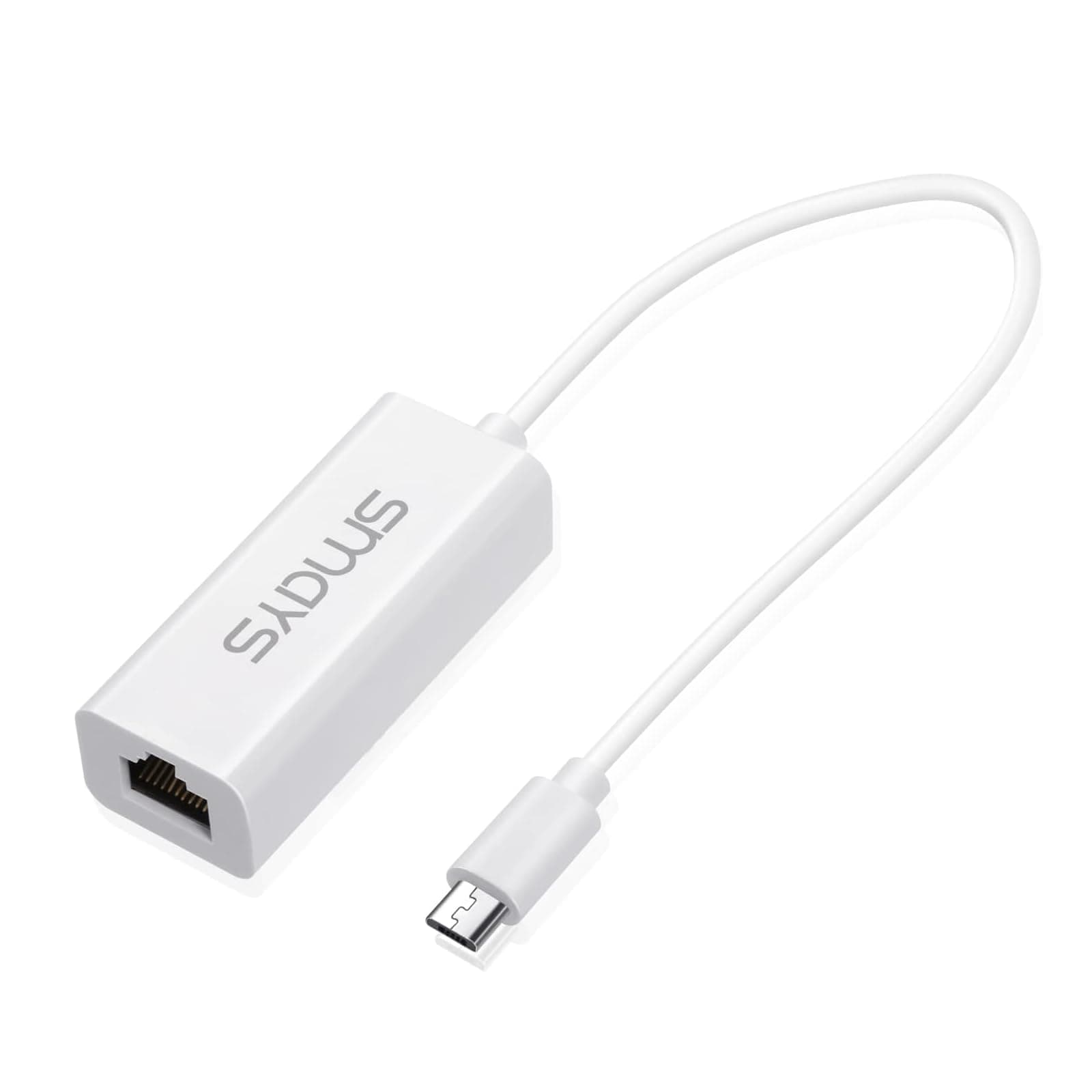 Micro USB to Ethernet Adapter for Android Tablets, Nexus 4/5/7/10, Galaxy Nexus, Dell Venue - Wired LAN