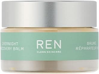 REN Clean Skincare Evercalm Overnight Recovery Balm, Travel Size 15ml