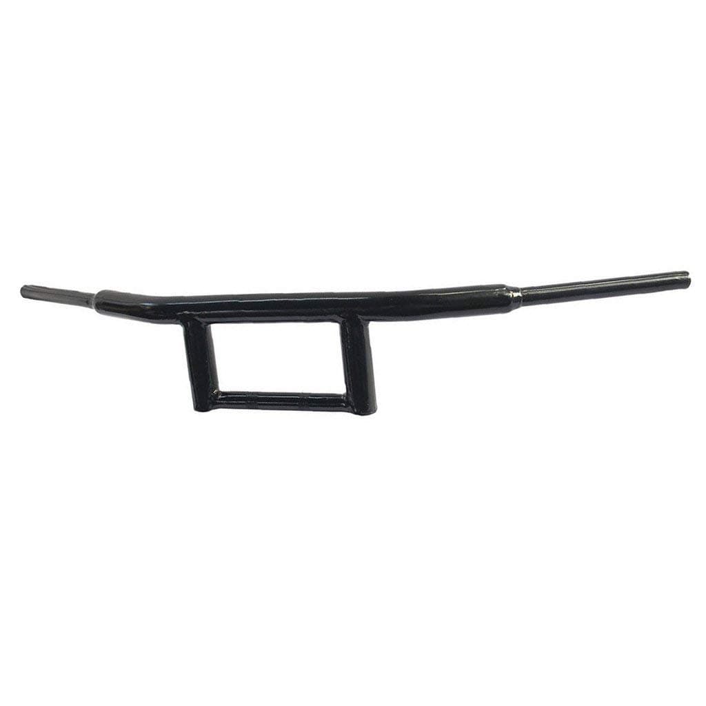 OZANGO Bike Customized Handlebar Black Dual Curved Handle Bar Rod Thick Pipe for Royal Enfield Bullet Electra 350