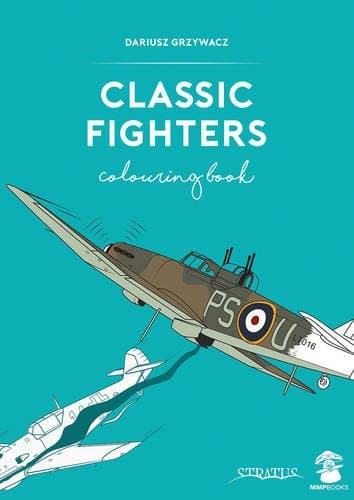Classic Fighters Colouring Book