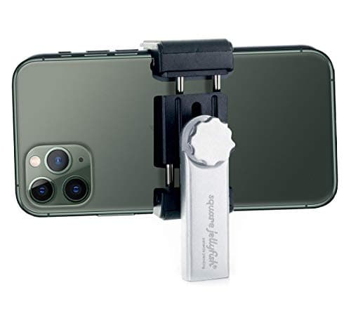 Square Jellyfish Metal Spring Tripod Mount | Metal Version | iPhone 11 and Android Compatible (Mount Only)