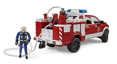 bruder RAM 2500 Fire Engine Truck eith Light + Sound Module