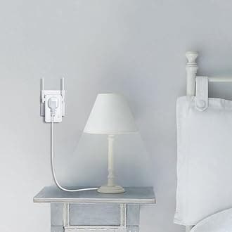 TP-Link TL-WA860RE WiFi Extender Booster with Passthrough Socket, Ethernet Port N300Mbps, Internet Booster, WiFi Repeater,WiFi Extender,App Control, WiFi Booster Range Extender, Plug and Play,UK Plug