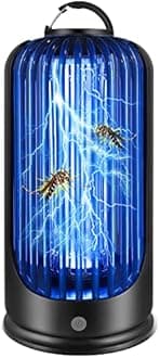 Bug Zapper 2000V High Powered UV Light Electric Mosquito Zapper Waterproof Mosquito Killer Lamp Light-Emitting Flying Insect Control Lamp for Home, Patio, Backyard, Camping