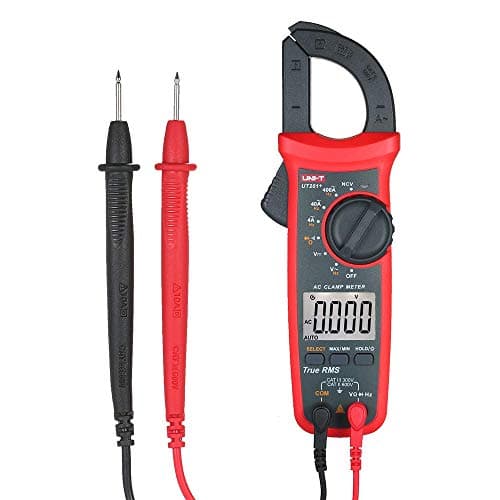 UNI-T UT201+ Digital Clamp Multimeter True RMS Clamp Meter DC/AC Current Voltage Meter NCV AC Current Diode Resistance Clamp Tester