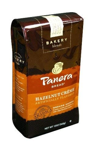 Panera Bread Coffee Hazelnut Cream Coffee 12 Ounce (Pack of 2)