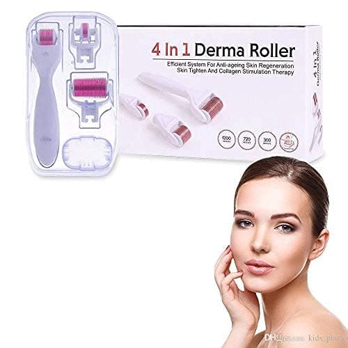 4 in1 Derma Roller - Our Derma Roller Kit Will Transform Your Skin in 2-3 Weeks Guaranteed or Money Back!!