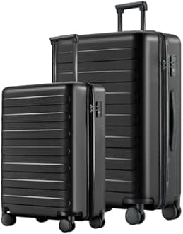 NINETYGO Carry on Luggage 22 X 14 X 9 Airline Approved, 20 Inch Luggage for 3-5 Days Travel, Double Spinner Wheels, 100% Hardshell PC, TSA Lock