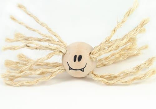 Daddy Long Legs Pet Rabbit Toy - Natural