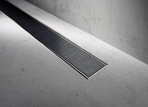 LIDCO Linear Tile/Marble/Stone Insert Shower Drain Channel for Bathroom, Terrace, Balcony in Marine Grade Stainless Steel SS 316-750mm / 30 Inch x 3.5 Inch