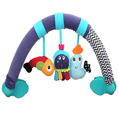Stroller Buggy Activity Arch Bar With Animal Toys
