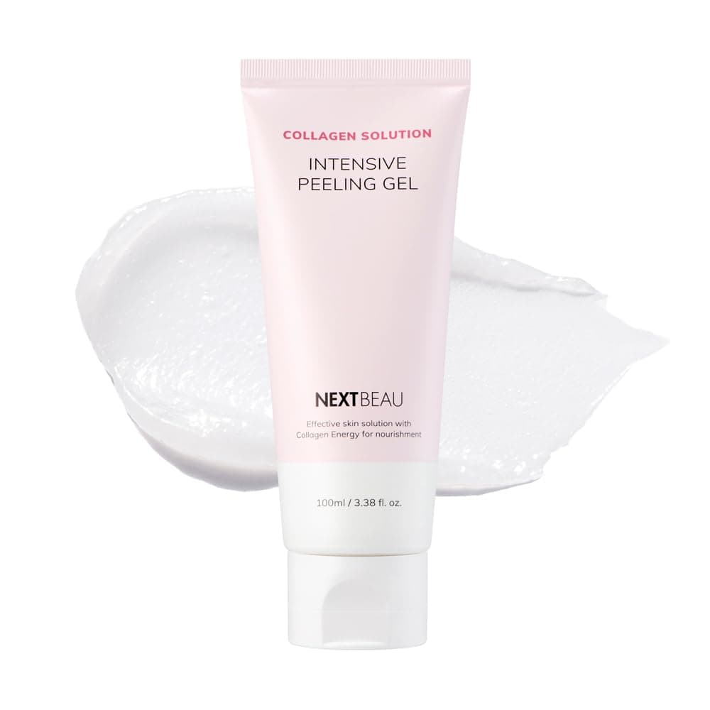 Collagen Solution Intensive Peeling Gel [3.38 fl. Oz / 100ml] Face Peeling Gel Face Peeling Scrum Korean Skincare Dead Skin Remover for Sensitive Skin