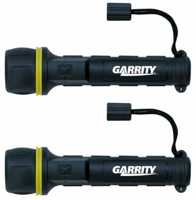 Garrity G-Tech 2AA Rubber Flashlight with Batteries (Set of Two)